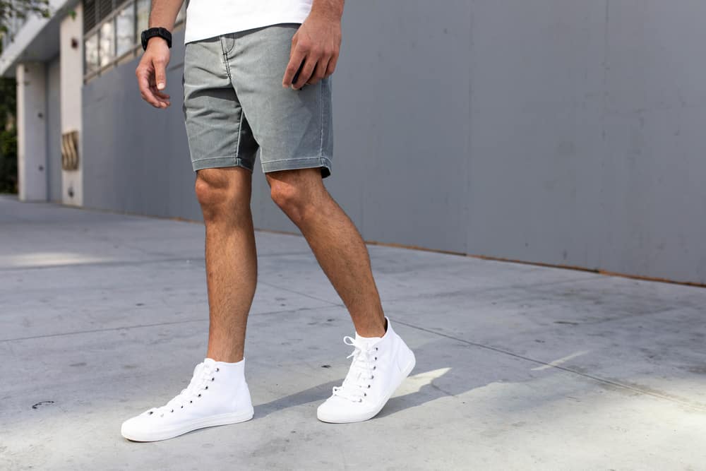 Should men wear a high top Converse with shorts? - Quora
