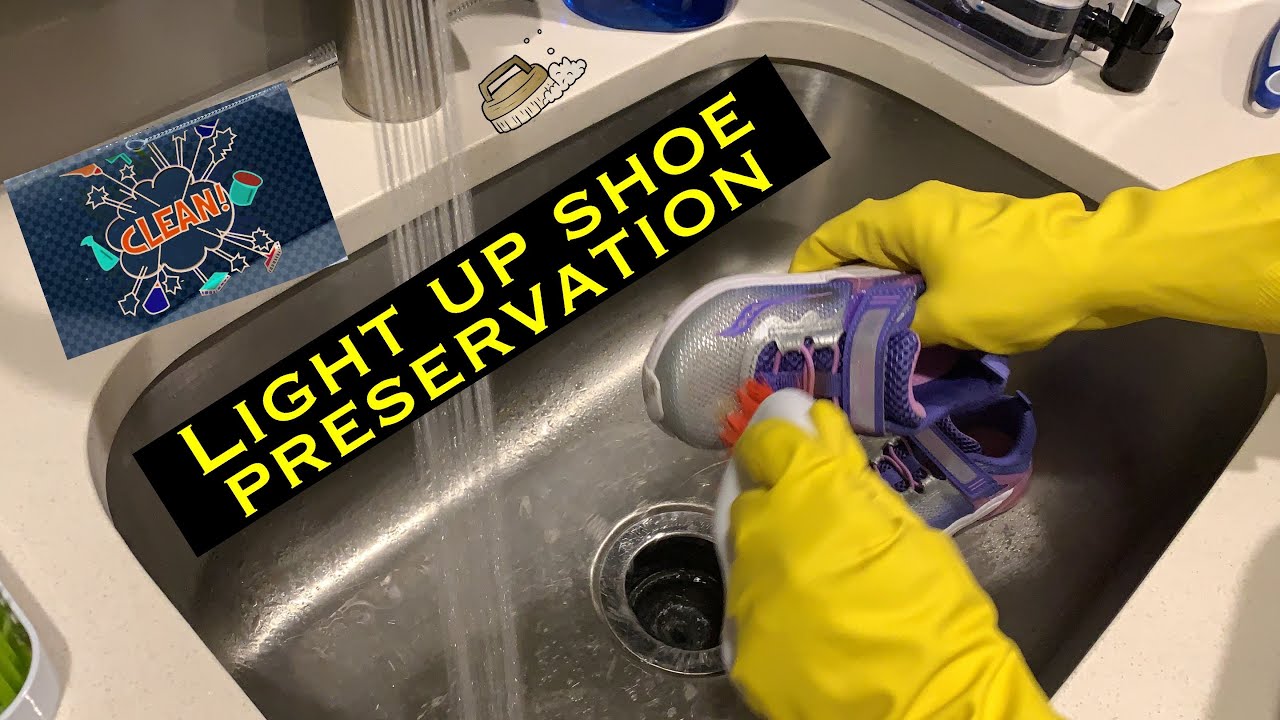 can u wash skechers light up shoes