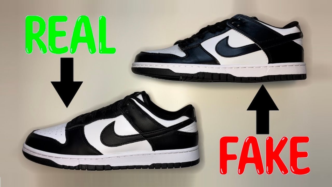 Nike Dunk Low Panda Fake Vs Real What You Need To Know Before Buying Shoe Effect